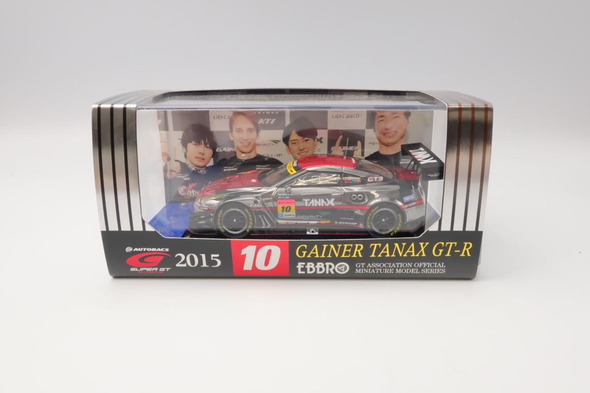 【新作，お得】 EBBRO 40％ OFFスタート 1/43 GAINER TANAX GT-R #10 SUPER GT300 2015 Champion Car 商品番号:45351(レーシングカー)｜売買されたオークション情報、yahooの商品情報をアーカイブ公開 - オークファン レーシングカー
