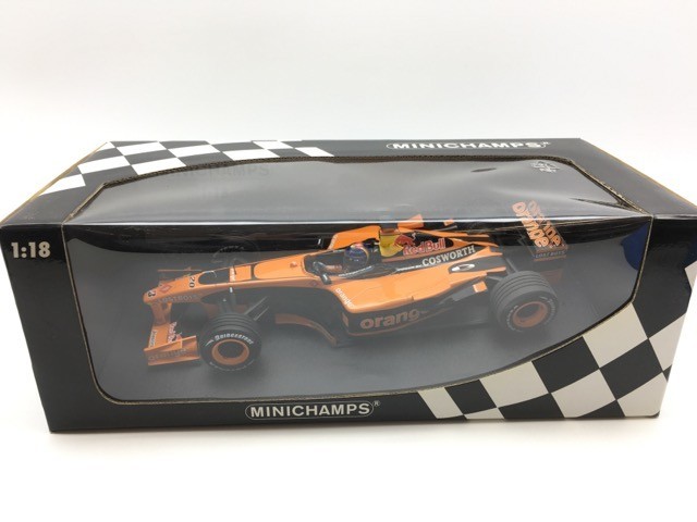 ミニチャンプス 1⁄18 アロウズ A23 H.H.フレンツェン 絶版品 F1