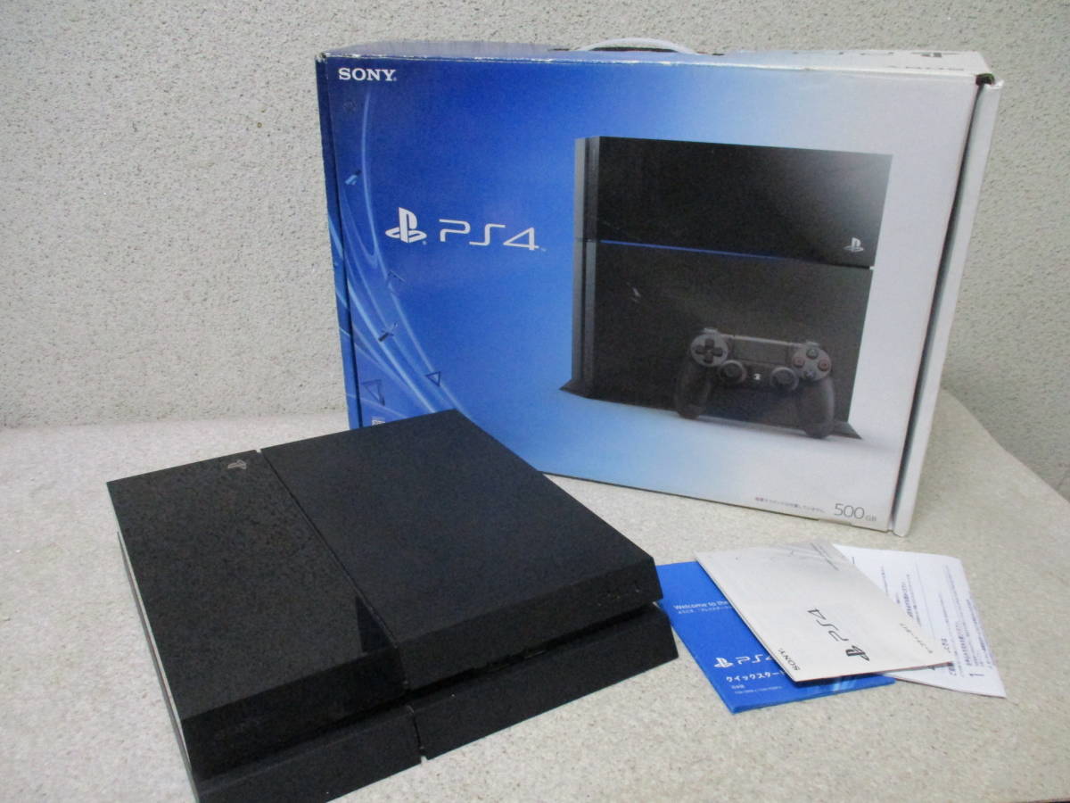 【格安，定番】 Playstation4 500GB CUH-1100A ブラック PS4 本体(PS4本体)｜売買されたオークション情報、yahooの商品情報をアーカイブ公開 - オークファン PS4本体