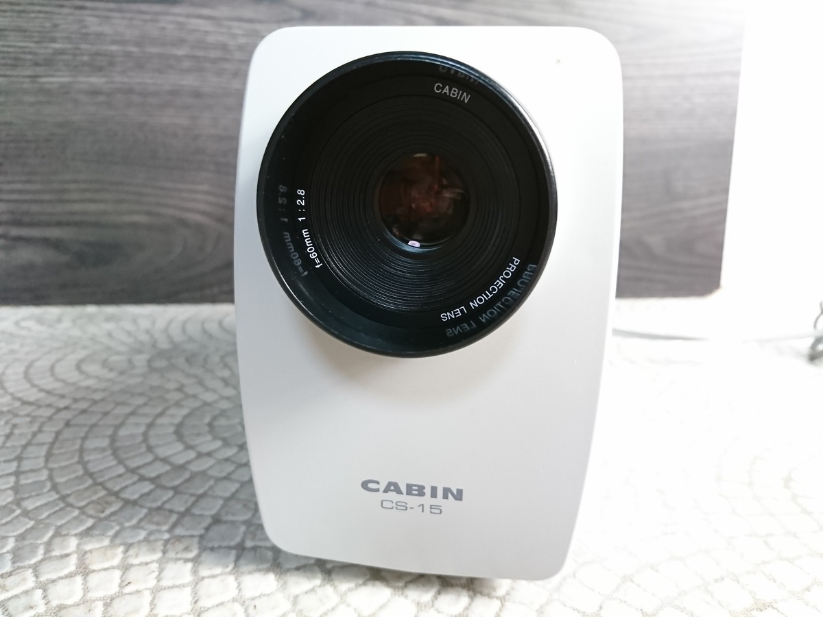 Y1-135 ☆CABIN キャビン工業 スライド映写機 CS-15 箱付き 取説付き