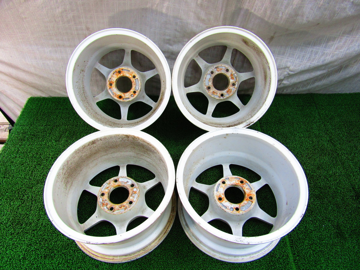 P1 レーシング バーディークラブ 15インチ 8JJ 軽量 ホイール PCD114