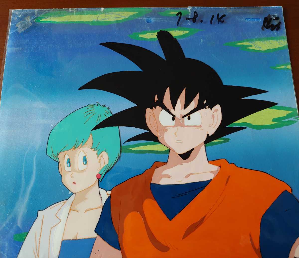 ドラゴンボール セル画 原画 ブルマ 孫悟空 ドラゴンボール DRAGON BALL セル画 孫悟空 ブルマ(ドラゴンボール