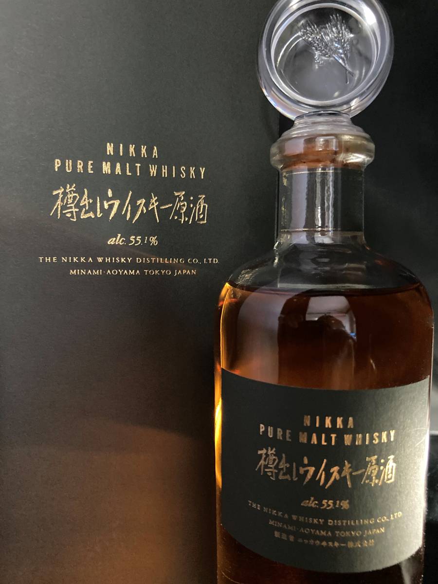 未開栓】NIKKA 樽出しウイスキー原酒 ”天使と乾杯” PURE MALT WHISKY