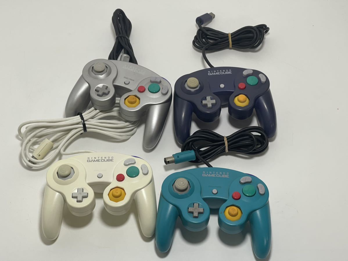 大人気，お得 Nintendo ゲームキューブコントローラー 4個セット 未チェック ジャンク 管理番号01069(アクセサリ、周辺機器)｜売買されたオークション情報、yahooの商品情報をアーカイブ公開 - オークファン アクセサリ、周辺機器
