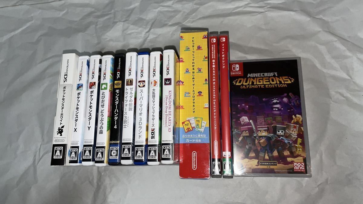 ニンテンドースイッチ 3ds Ds ソフト Minecraft Dungeons Ultimate Edition等 13本セット Nintendo Switch ニンテンドースイッチソフト 売買されたオークション情報 Yahooの商品情報をアーカイブ公開 オークファン Aucfan Com