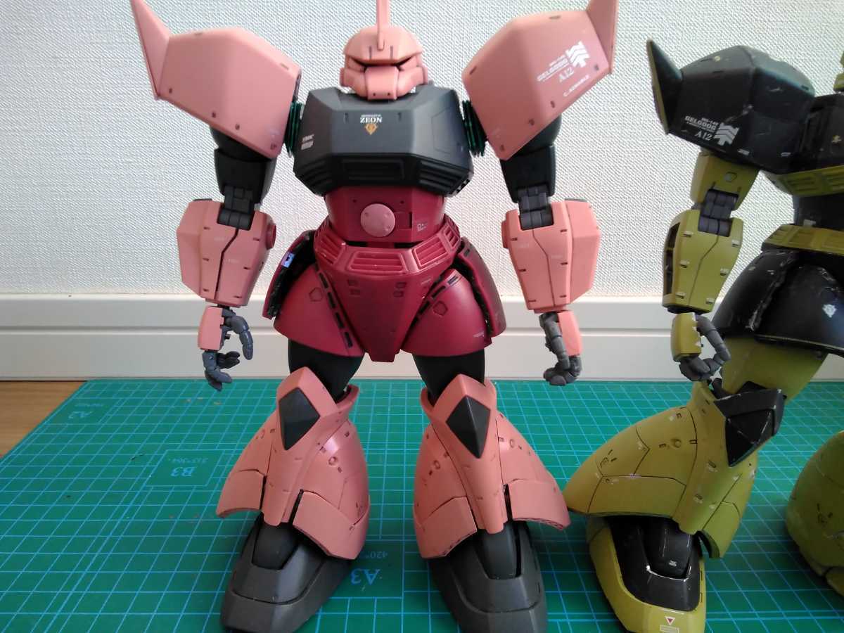 MG - 1&frasl;100 シャア専用ゲルググ Ver2.0 レビュー つみプラファクトリー 全塗装完成品 公式通販 シャア専用ゲルググ2.0 量産型ゲルググ ゲルググ ガンプラ完成品 塗装済 量産型ゲルググVer2.0 0｜Yahoo!フリマ（旧PayPayフリマ）