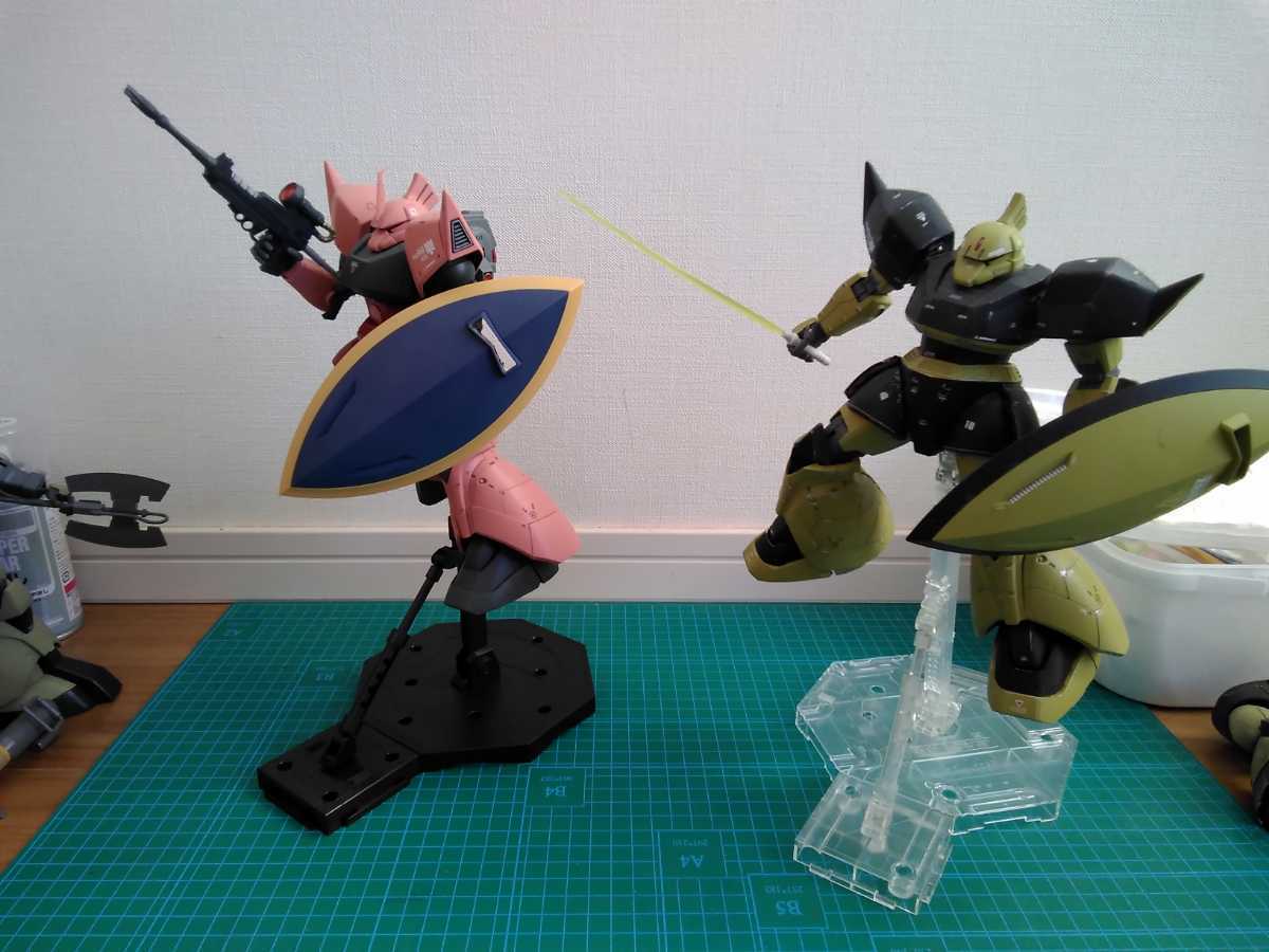MG - 1&frasl;100 シャア専用ゲルググ Ver2.0 レビュー つみプラファクトリー 全塗装完成品 公式通販 シャア専用ゲルググ2.0 量産型ゲルググ ゲルググ ガンプラ完成品 塗装済 量産型ゲルググVer2.0 0｜Yahoo!フリマ（旧PayPayフリマ）
