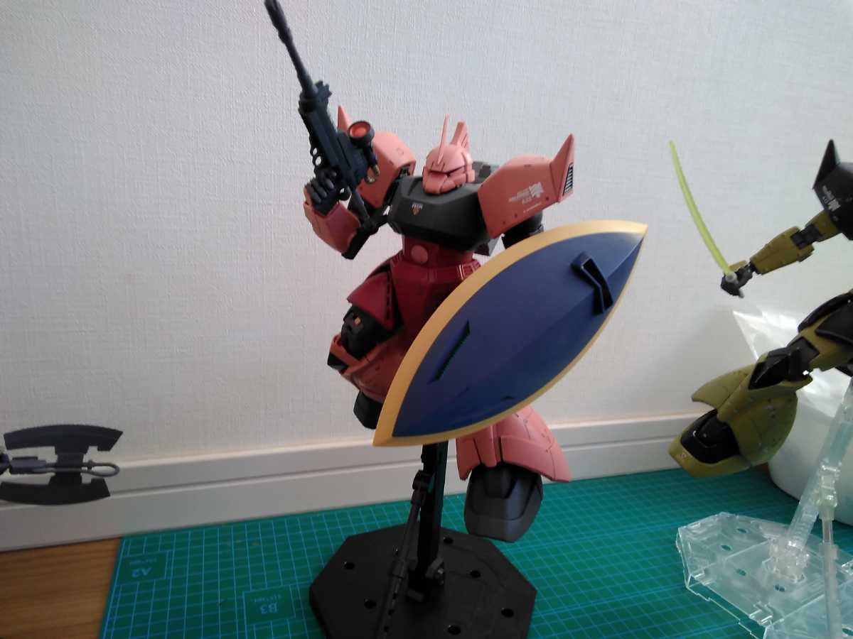 MG - 1&frasl;100 シャア専用ゲルググ Ver2.0 レビュー つみプラファクトリー 全塗装完成品 公式通販 シャア専用ゲルググ2.0 量産型ゲルググ ゲルググ ガンプラ完成品 塗装済 量産型ゲルググVer2.0 0｜Yahoo!フリマ（旧PayPayフリマ）