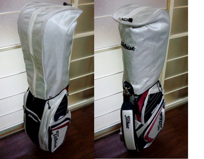 タイトリスト Titleist 軽量キャディバッグ トリコロール ナイロン素材