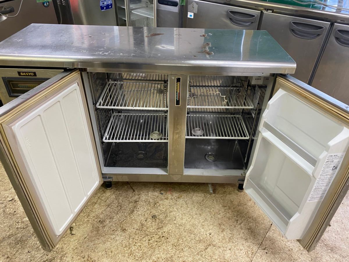 サンヨーコールドテーブル冷凍冷蔵庫【出品NO.HERO】SUR-UT1241C W1200  