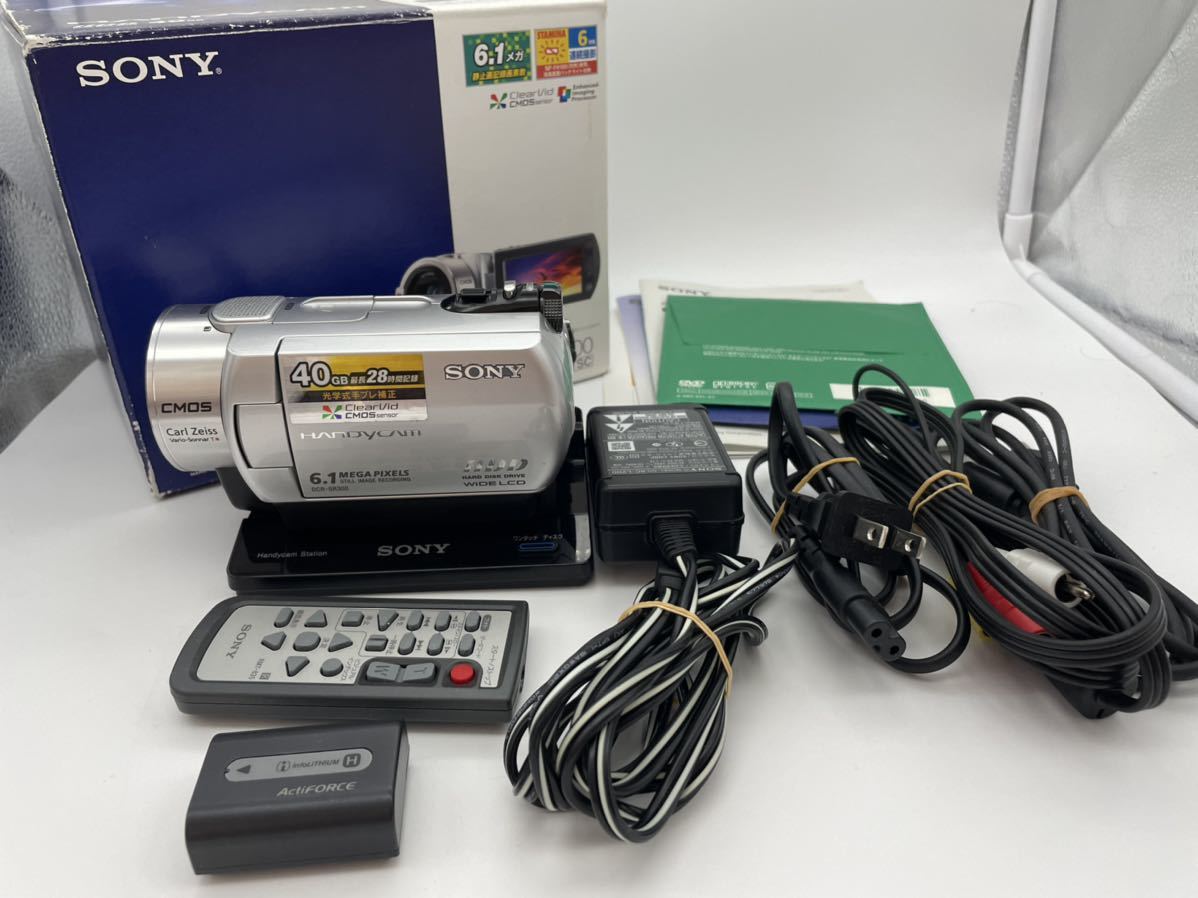 Sonyハンディーカム DCR-SR300 HDDビデオカメラ 40GB DCR-SR300 SONY