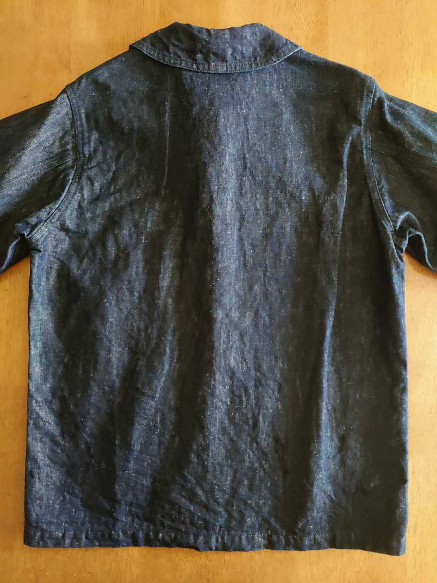 Nigel Cabourn デニムナバルジャケットミックス 50インディゴ Nigel Cabourn デニムナバルジャケットミックス 50インディゴ