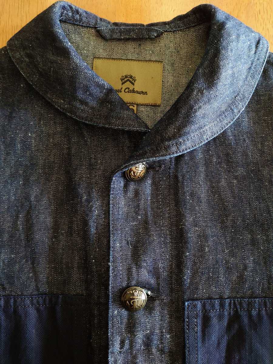 Nigel Cabourn デニムナバルジャケットミックス 50インディゴ 楽天市場】Nigel Cabourn/ナイジェル・ケーボン CC22 WORK JACKET