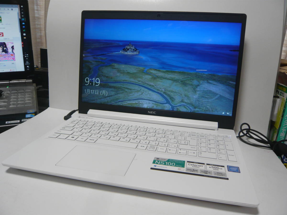 NEC ノートパソコン PC-NS100H2W SSD256GB メモリ8GB NEC LAVIE Note