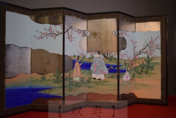 雛屏風 江戸中期 琳派の本家。金屏風知られる尾形光琳の生い立ち・特徴