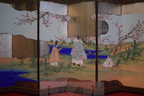 雛屏風 江戸中期 琳派の本家。金屏風知られる尾形光琳の生い立ち・特徴