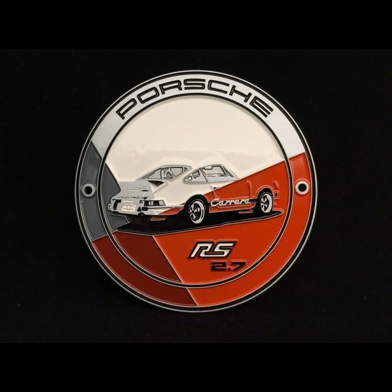 ポルシェ純正 911 カレラ RS 2.7 1973 限定グリル バッジ シリアルNo 