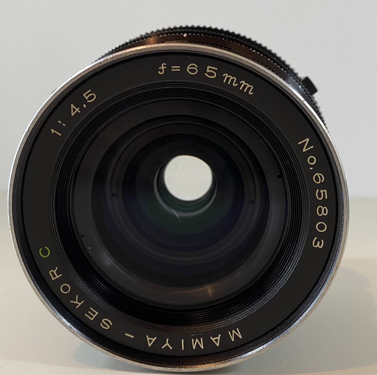 MAMIYA-SEKOR C 1:4.5 f=65mm 中判 カメラ レンズ C マミヤ MAMIYA-SEKOR F4.5 SEKOR Mamiya N 中判 レンズ 55-110mm