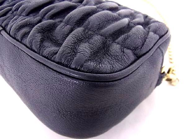 1円 □極美品□ MISSONI ミッソーニ レザー ゴールド金具 ショルダー 