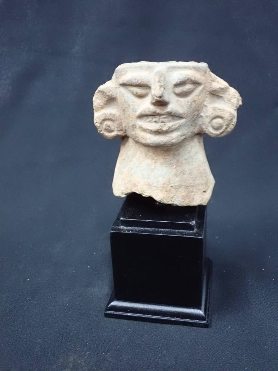 最新作 土器 中米 メキシコ マヤ土偶 頭部(イスラム陶器)｜売買されたオークション情報、yahooの商品情報をアーカイブ公開 - オークファン イスラム陶器