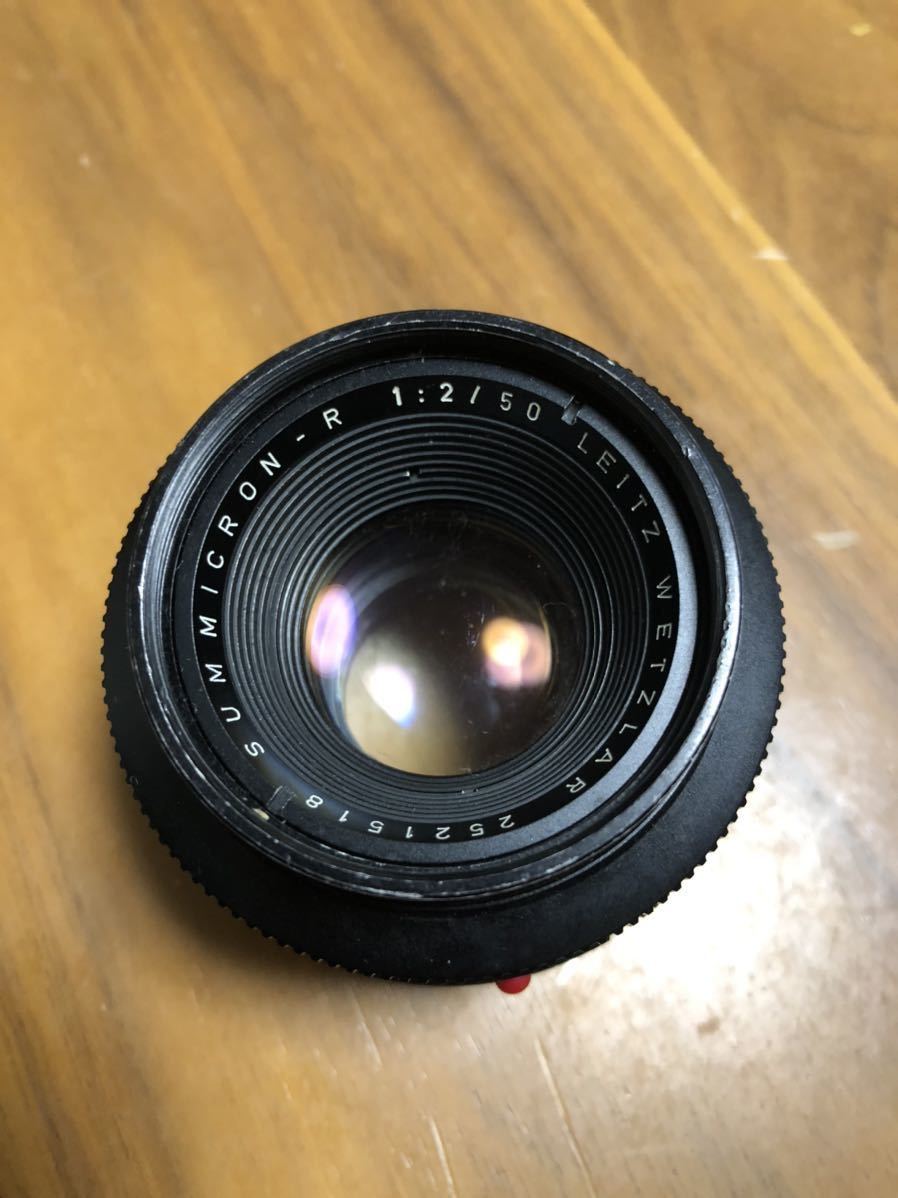 定番，新品 LEITZ WETZLAR SUMMICRON-R 1:2/50 カメラ レンズ(ライカ)｜売買されたオークション情報、yahooの商品情報をアーカイブ公開 - オークファン マニュアルフォーカス