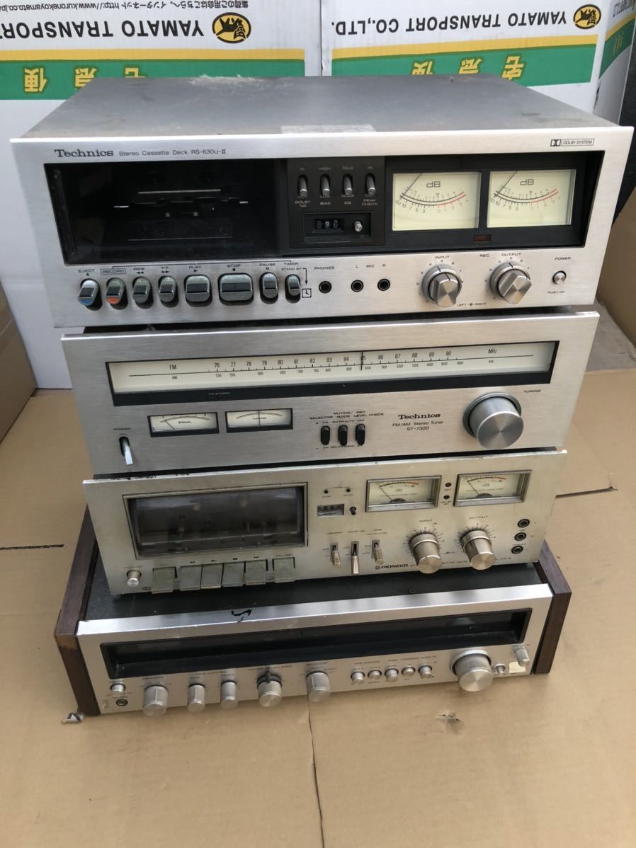 ステレオカセットデッキ チューナー Technics RS-630U II ST-7300