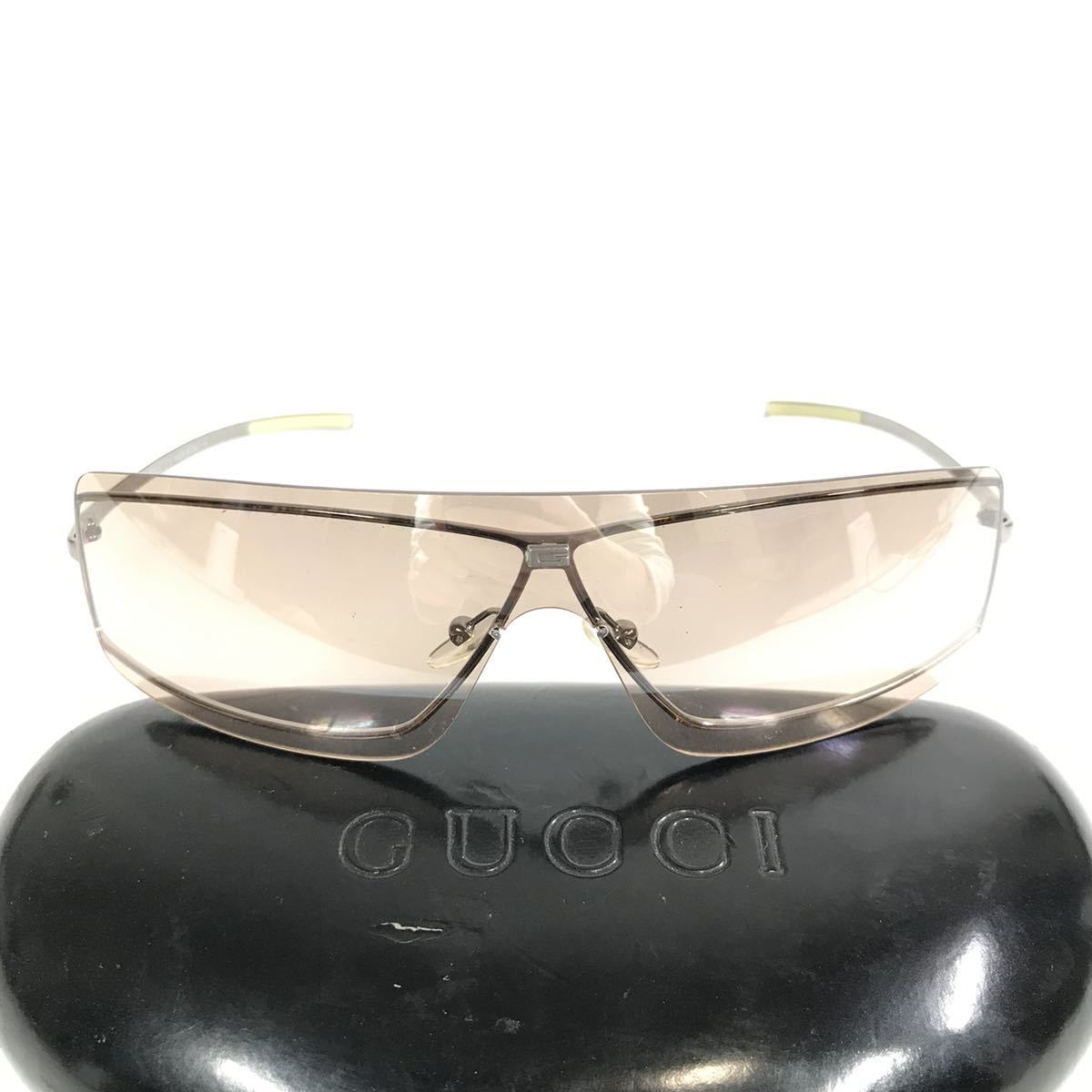 グッチ】本物 GUCCI サングラス G金具 GG 1710/S シルバー色系×グレー 