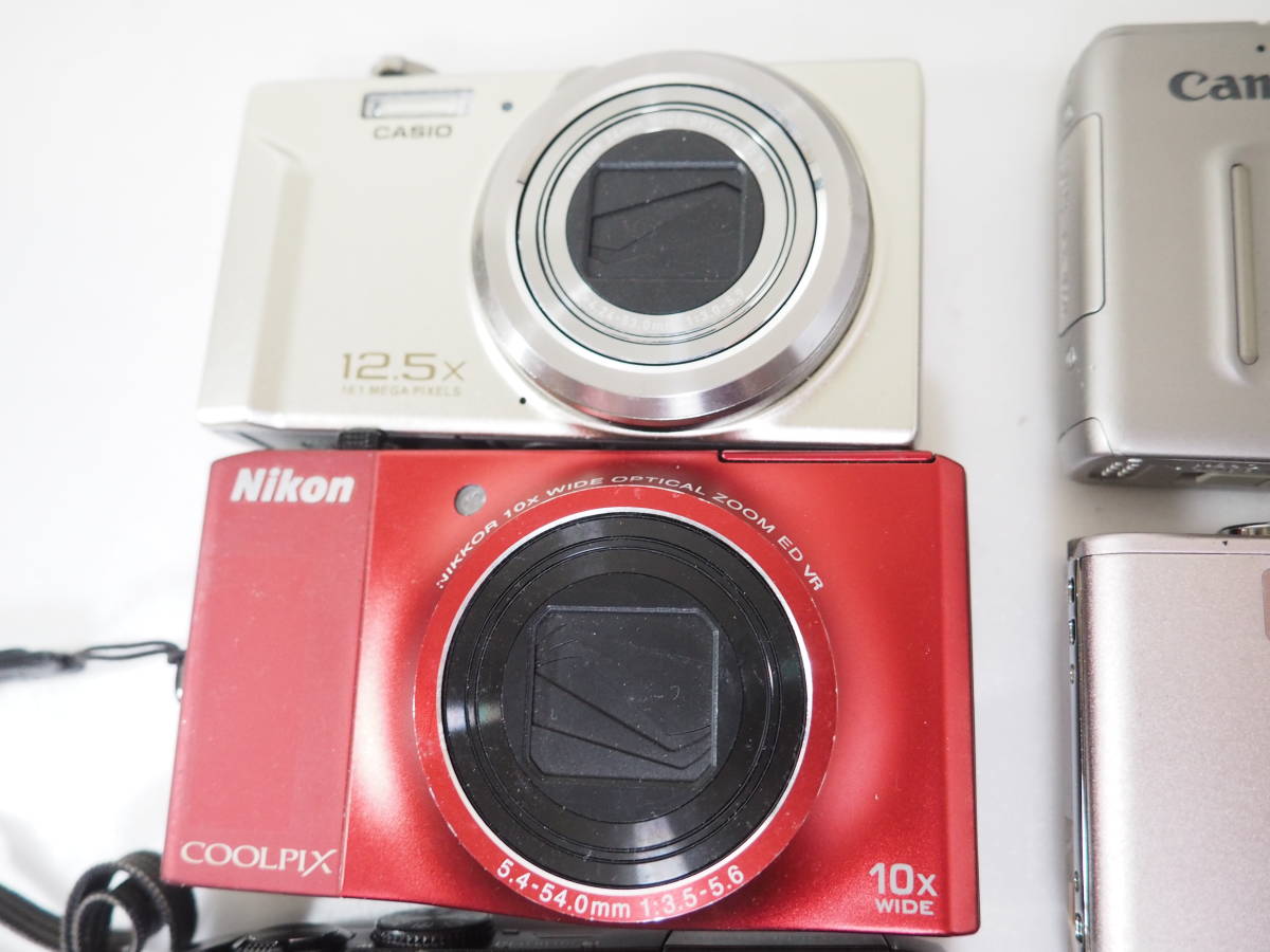 コンパクトデジタルカメラ 色々6個 中古難有ジャンク品 カメラ、光学
