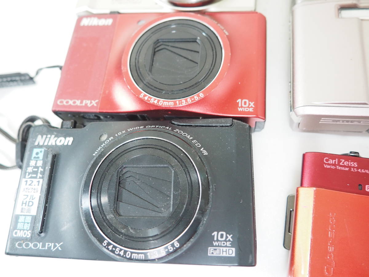 コンパクトデジタルカメラ 色々6個 中古難有ジャンク品 カメラ、光学