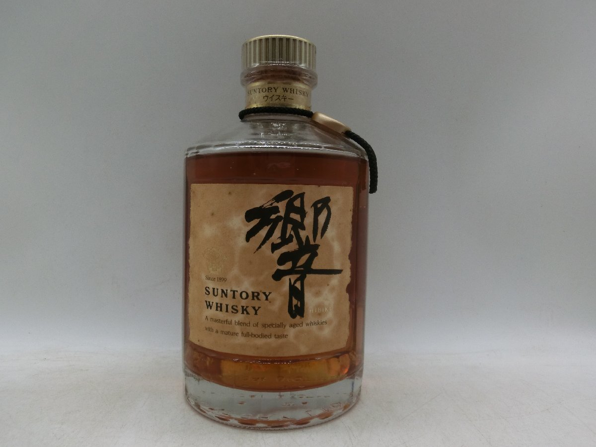 同梱OK商品】SUNTORY WHISKY サントリー ウイスキー 響 金キャップ 裏