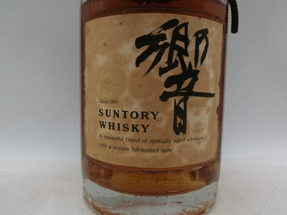 同梱OK商品】SUNTORY WHISKY サントリー ウイスキー 響 金キャップ 裏
