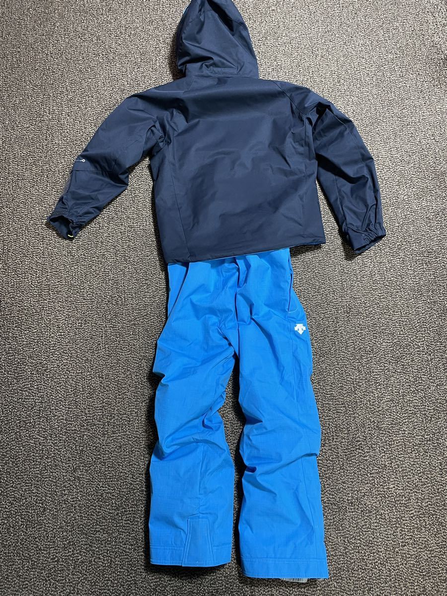 ☆美品☆デサント ジュニア スキーウェア 上下セット ☆サイズ150