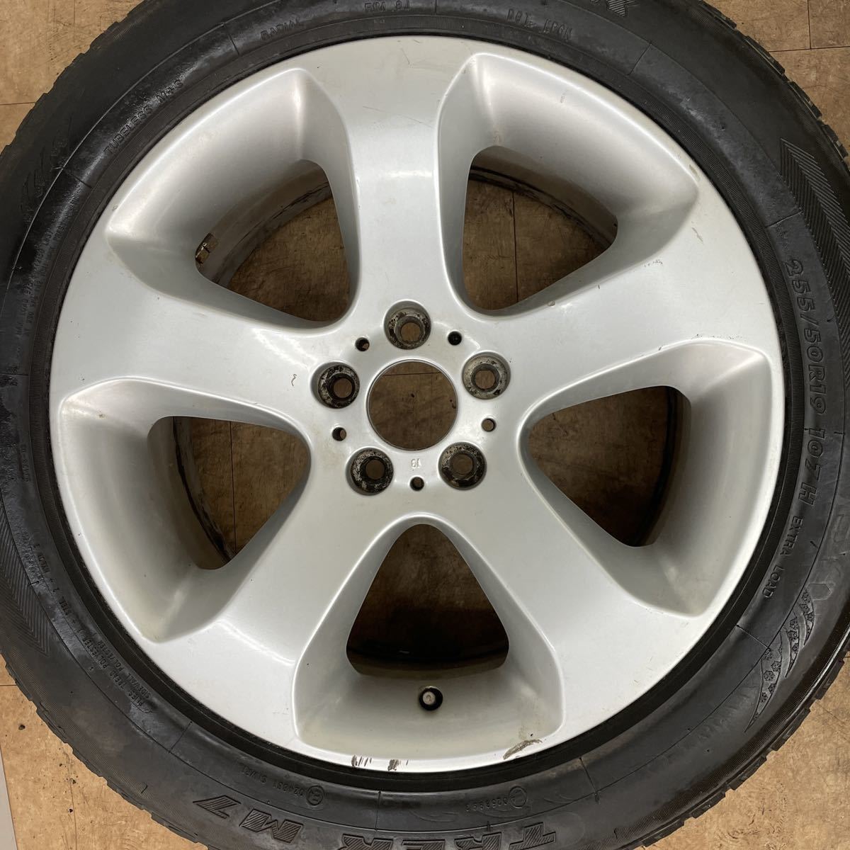 1円スタート！BMW X5 E53 19インチ 9J +48 10J +45 PCD120 5H ピレリ 