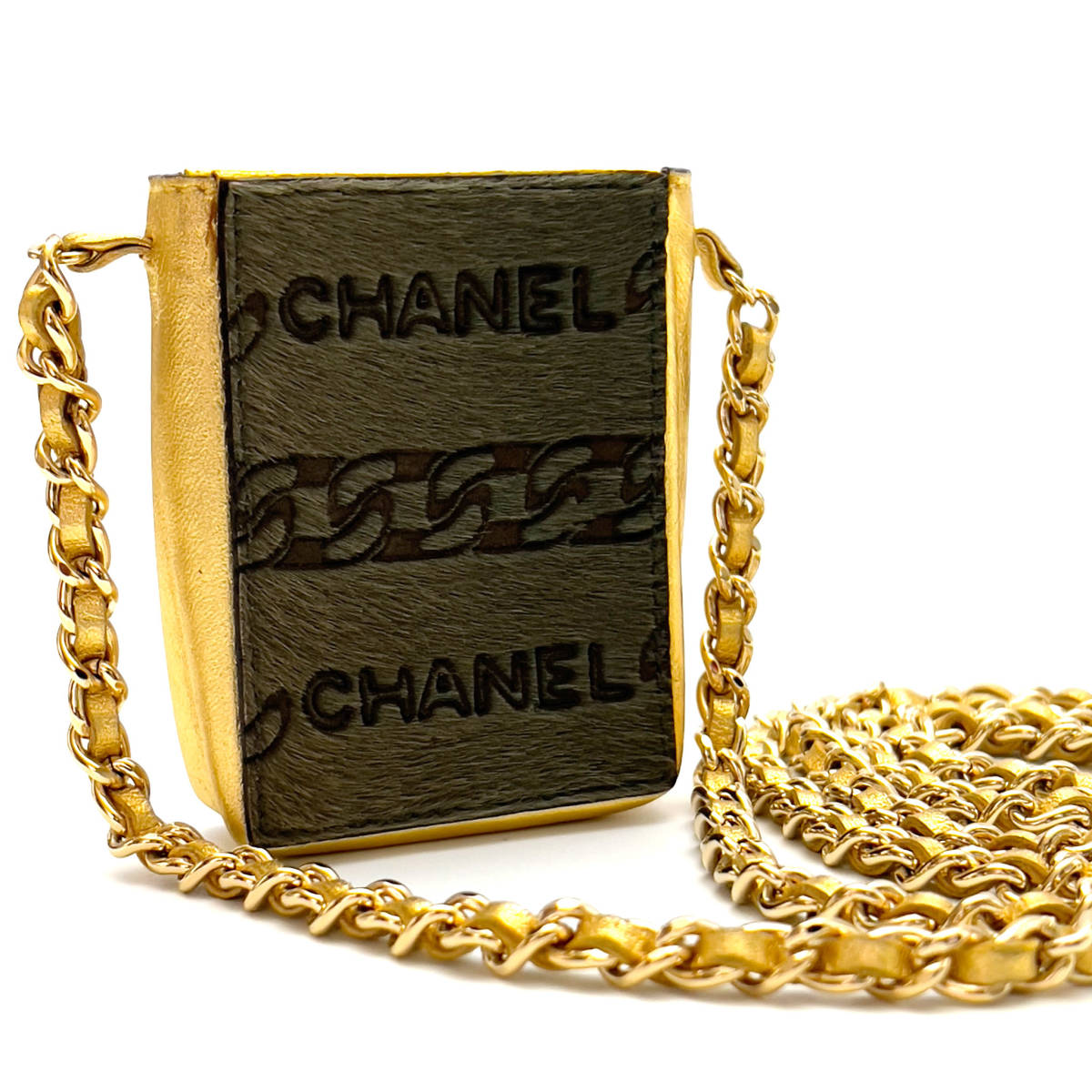 ラムスキン シャネル CHANEL ミニ ショッピング 31番台 Chanel 0 