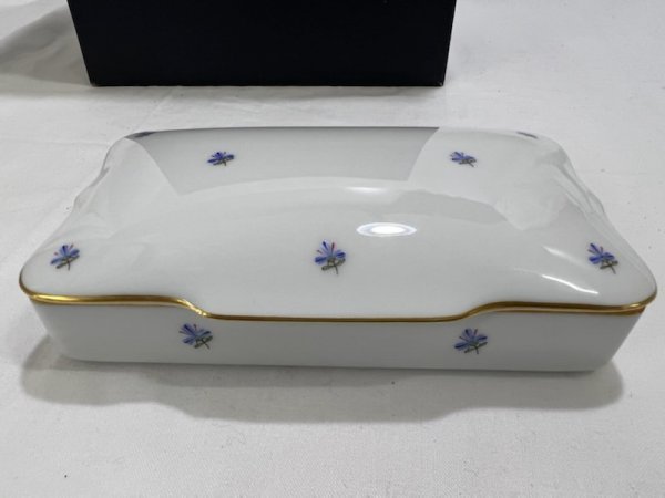 菊水-2986】AUGARTEN〈アウガルテン・ウィーン〉小物入れ／蓋付き容器