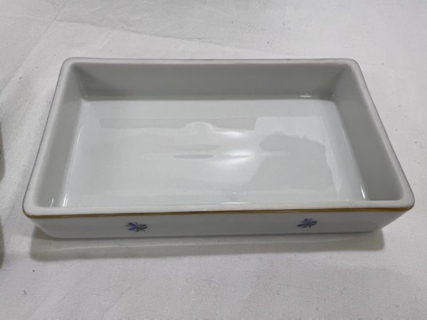 菊水-2986】AUGARTEN〈アウガルテン・ウィーン〉小物入れ／蓋付き容器