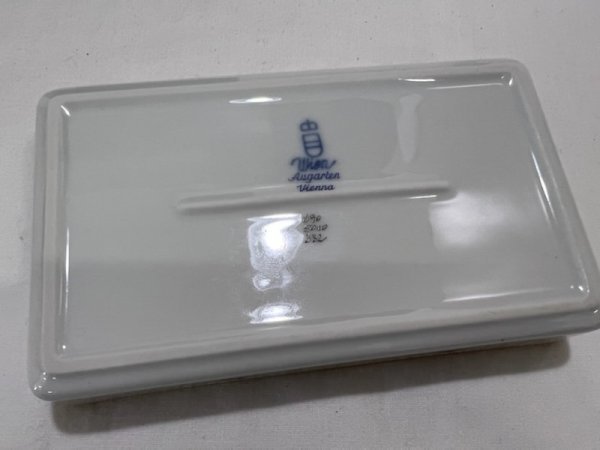 aoi商品 菊水-2986】AUGARTEN〈アウガルテン・ウィーン〉小物入れ／蓋付き容器