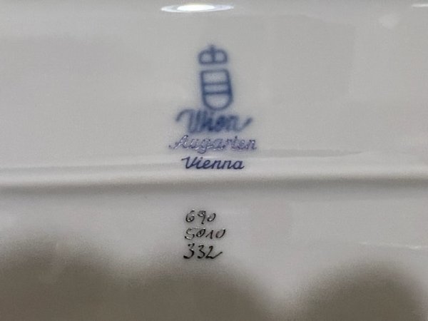 aoi商品 菊水-2986】AUGARTEN〈アウガルテン・ウィーン〉小物入れ／蓋付き容器