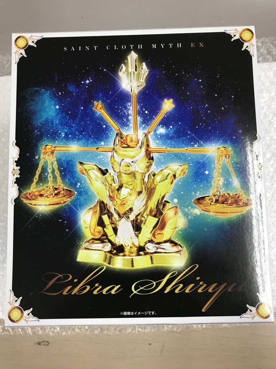 未開封品）【聖闘士聖衣神話EX ライブラ紫龍】 「聖闘士星矢」 魂