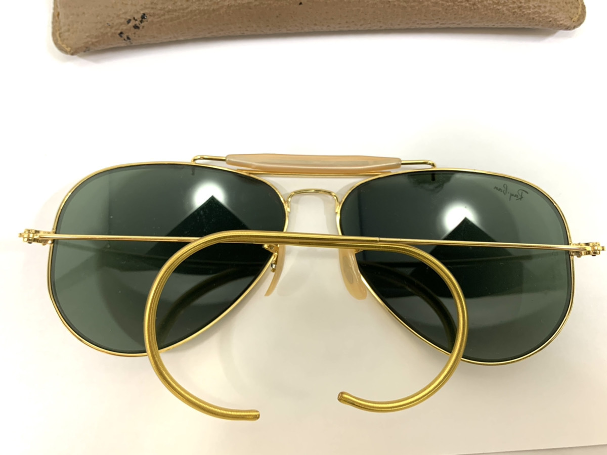 １円 良品 Rayban レイバン ティアドロップ サングラス ヴィンテージ ブラック ゴールド B L ボシュロム製 眼鏡 メンズ サングラス 売買されたオークション情報 Yahooの商品情報をアーカイブ公開 オークファン Aucfan Com