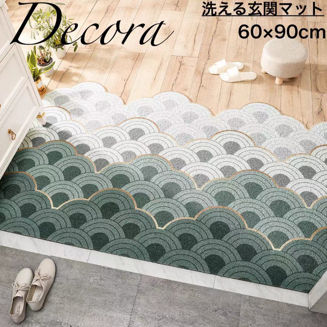 玄関マット ドアマット 洗える 屋外 泥落とし 室内 おしゃれ ラバー 滑り止め 大判 風水 かわいい 1人暮らし Diy 玄関マット 売買されたオークション情報 Yahooの商品情報をアーカイブ公開 オークファン Aucfan Com