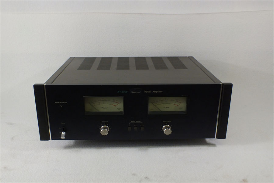 BA-2000 - パワーアンプ SANSUI メンテナンス済み 動作品サンスイ