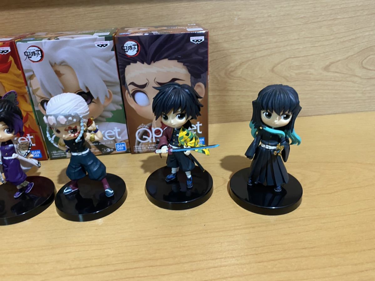 全9種 柱 鬼滅の刃 フィギュア Qposket petit vol.3 4 5 煉獄杏寿郎