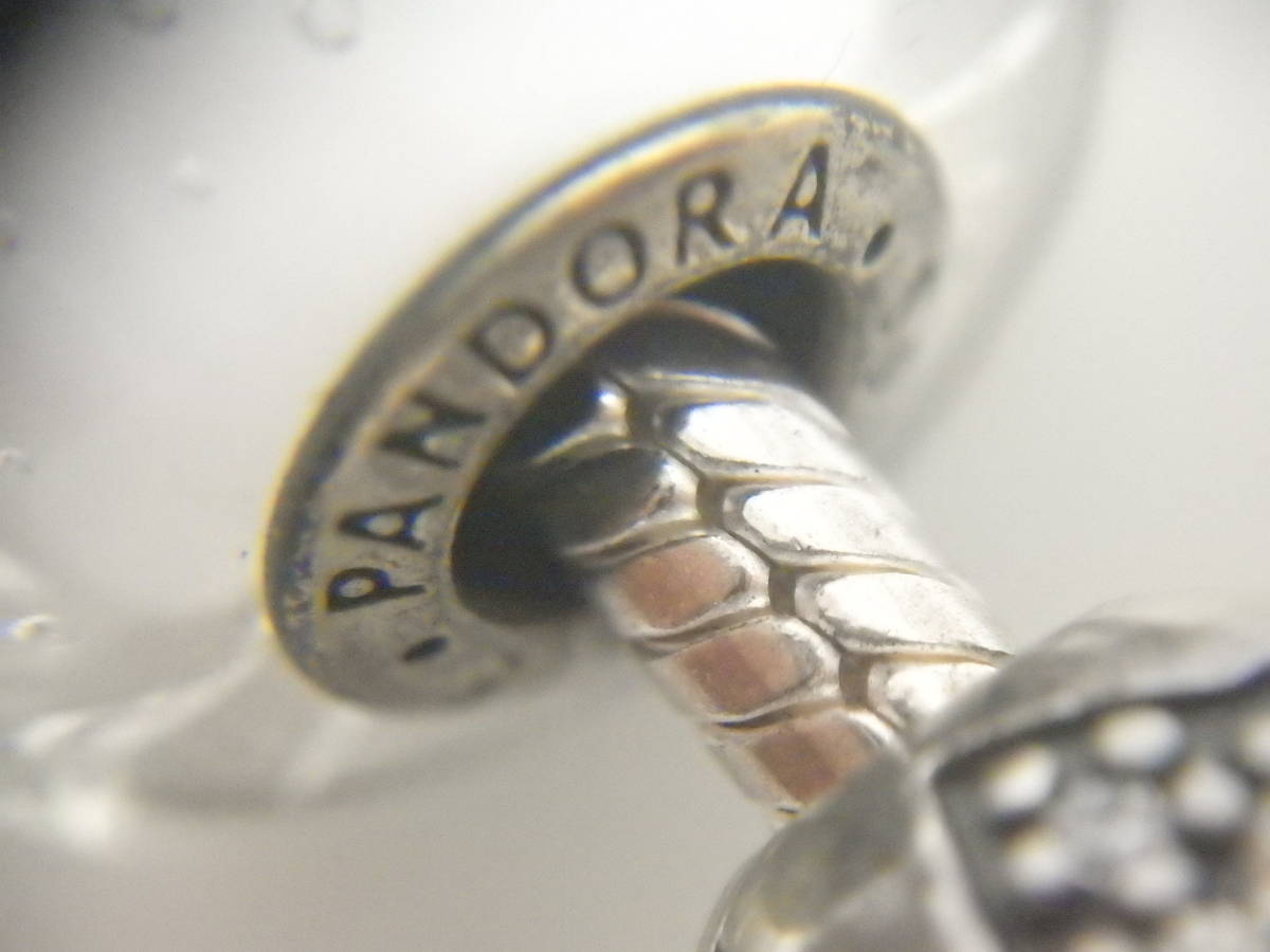 ◇◇◇◇8249 PANDORA パンドラ SV925 チャーム付き ブレスレット 箱有