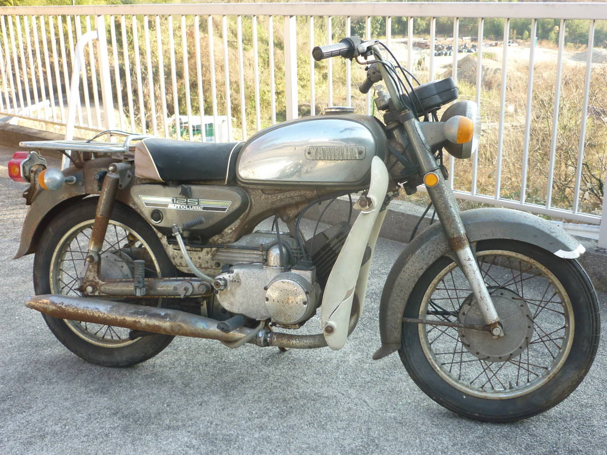 A7 ヤマハ Yahoo!オークション 125cc YA-7 YB125 電気系ok 部品取り 