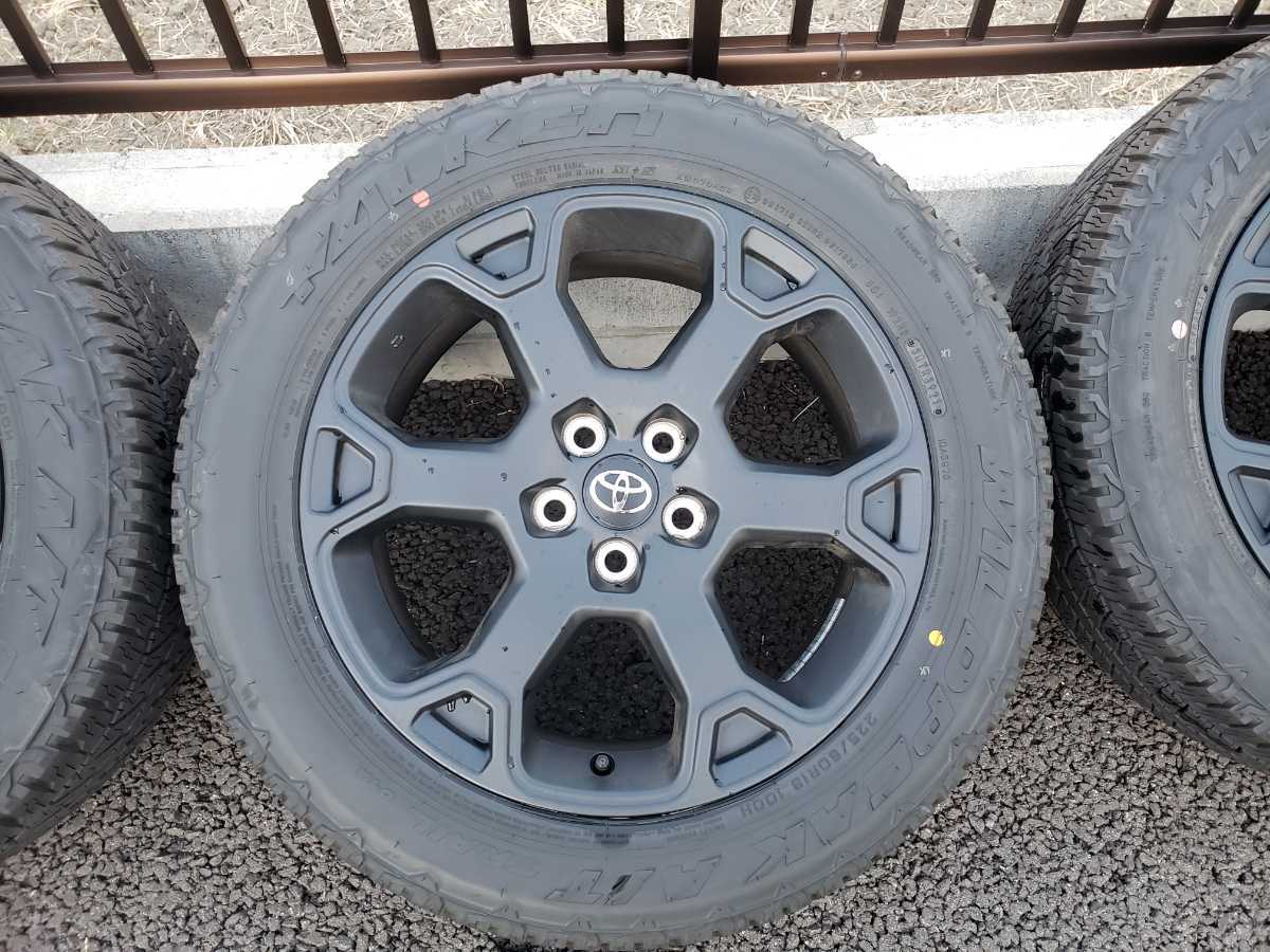 トヨタ RAV4 オフロードパッケージ純正アルミホイール＋タイヤ＋