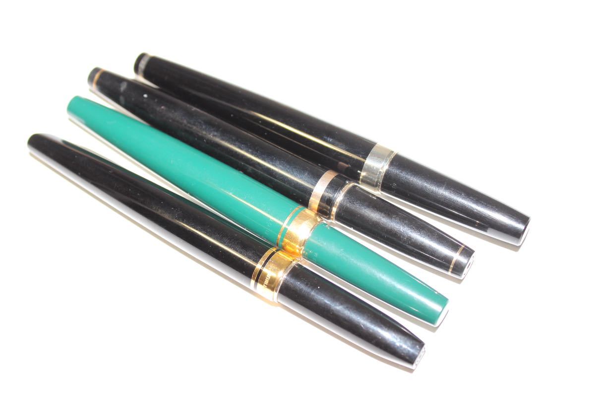 PILOT PLATINUM 万年筆 4本セット ペン先K14金 万年筆 ペン先K14 金 18