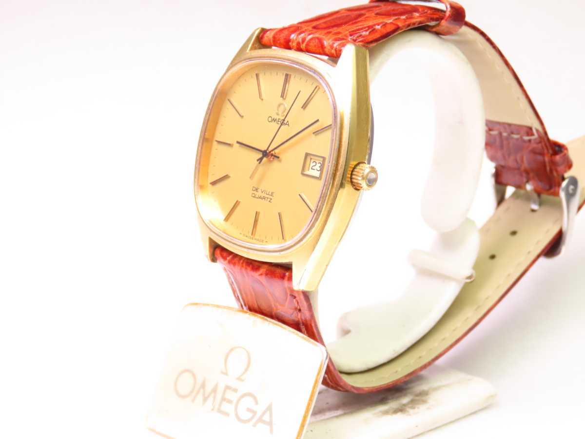 □♪稼働 電池新品 メンズ ビンテージ 高級超レア！ OMEGA オメガ 
