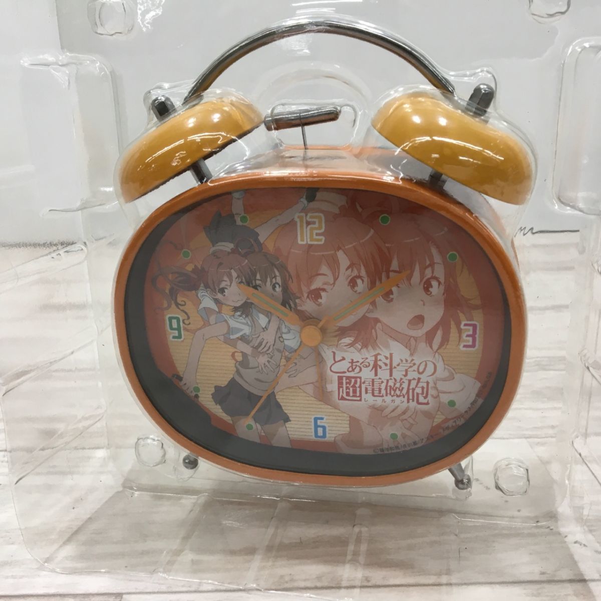 ゲームセンター限定非売品・未開封:とある科学の超電磁砲「目覚まし時計」 TAITO とある科学の超電磁砲 ボイスアラームクロック 目覚まし時計