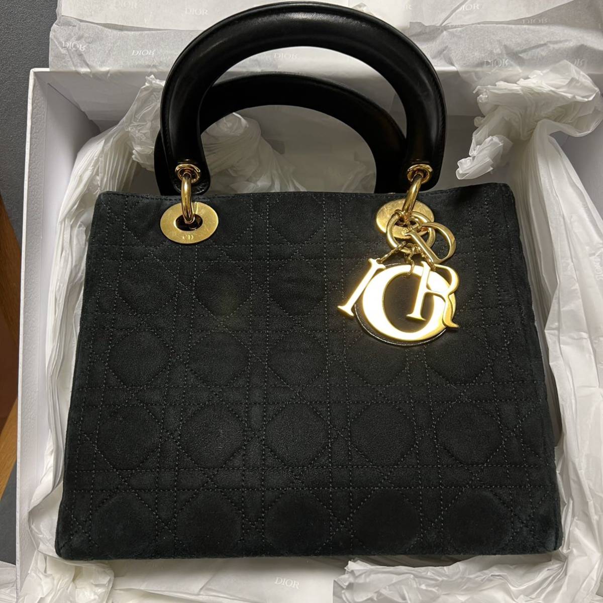 Dior レディディオール ハンドバッグ 未使用品Christian Dior 